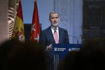 Felipe VI pide a la Comunidad Iberoamericana trabajar "de manera más hermanada" antes de la Cumbre de Madrid