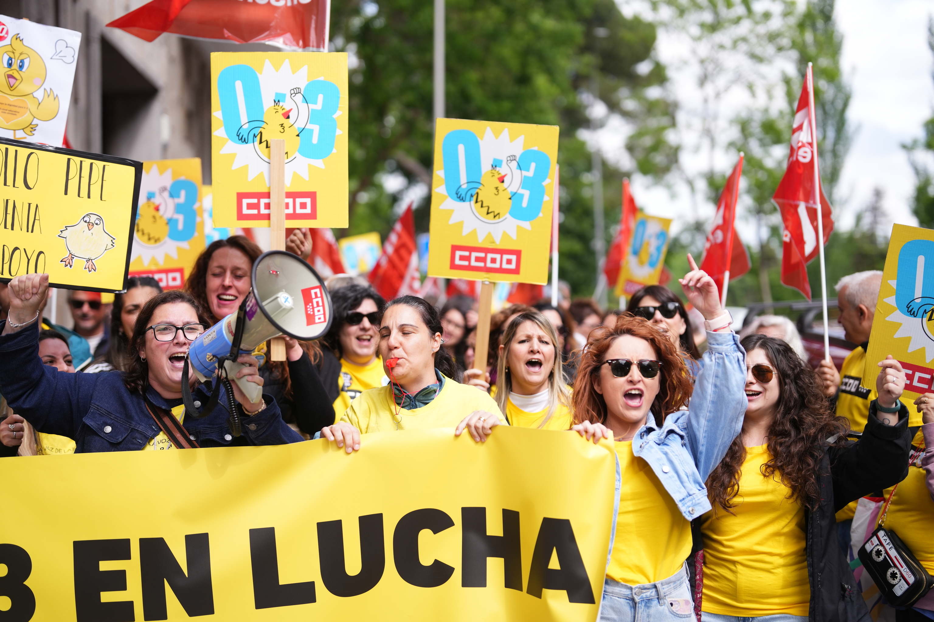 Educadoras infantiles denuncian el "maltrato institucional" que sufren unas escuelas "al límite": "Esto es imposible, tengo que vivir con mis padres"