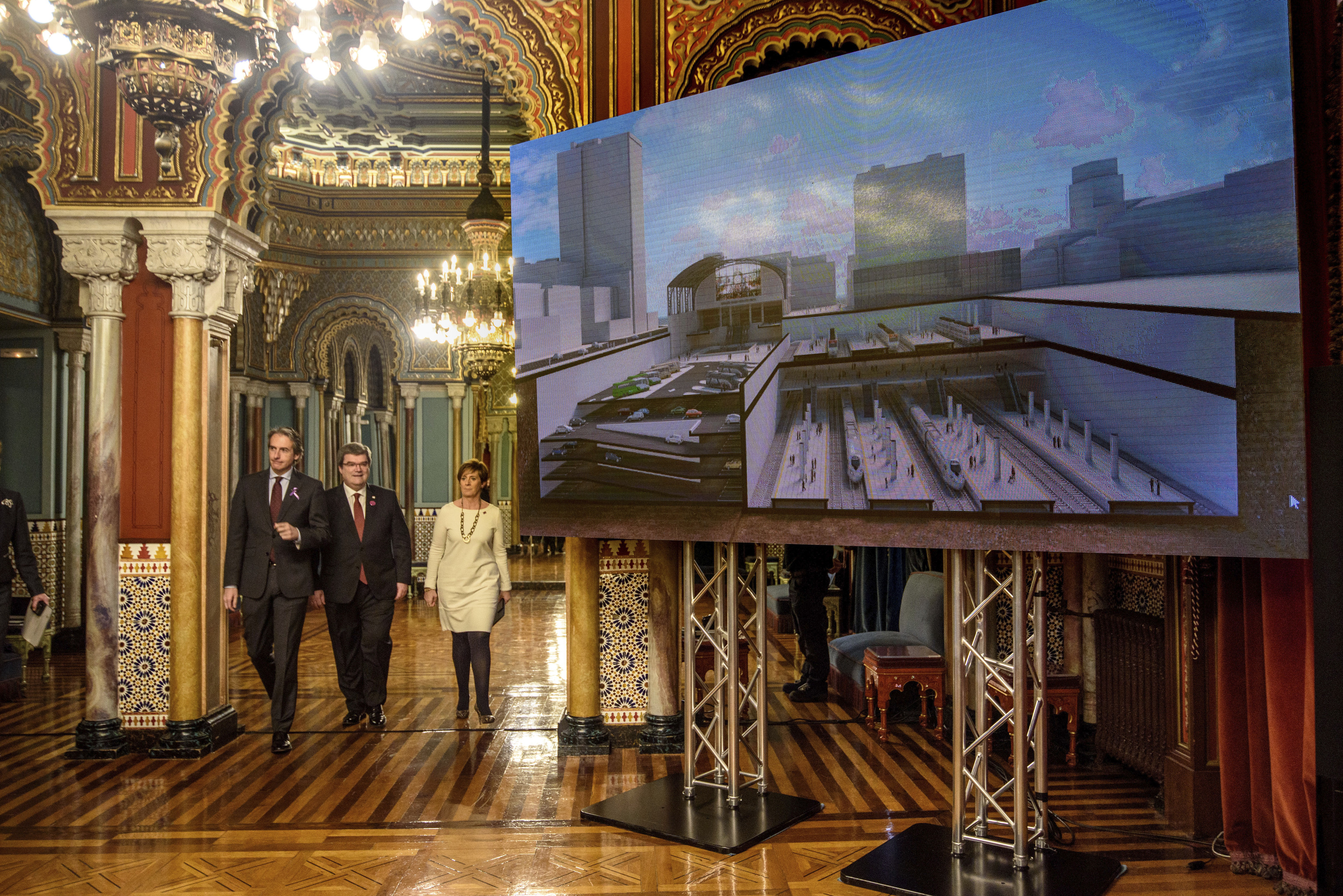 El alcalde acepta ahora que la Alta Velocidad llegue a Bilbao sin fecha ni presupuestos en superficie y se aborte la estación de Basauri