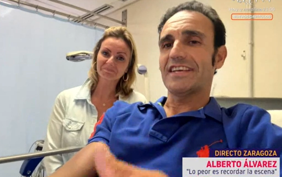 El torero Alberto Álvarez recuerda su dramático accidente en una trituradora: "Sólo me acordaba de mi hija de 10 meses, no quería cerrar los ojos para nada"