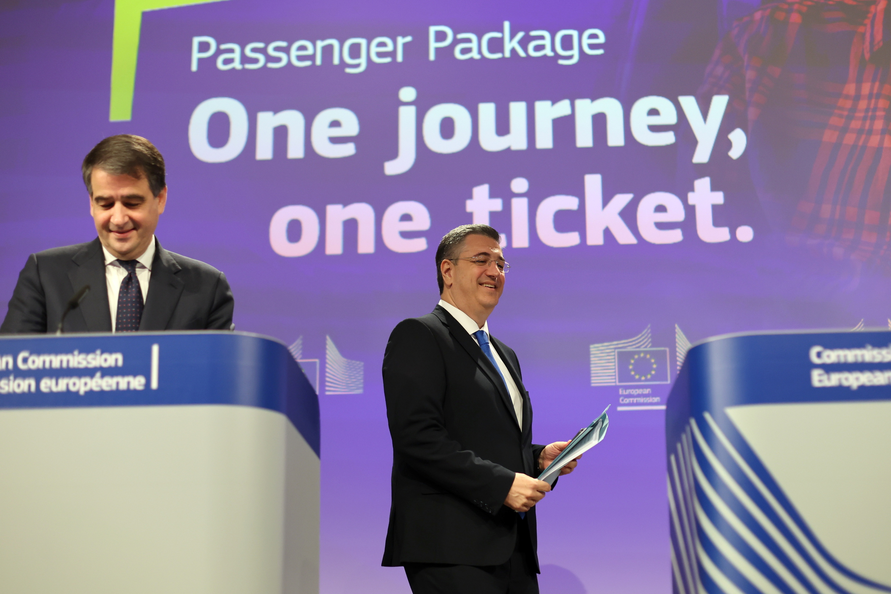 Madrid-Viena con un mismo billete de tren, en una sola compra y con "plena protección": la UE presenta "un viaje, un ticket"