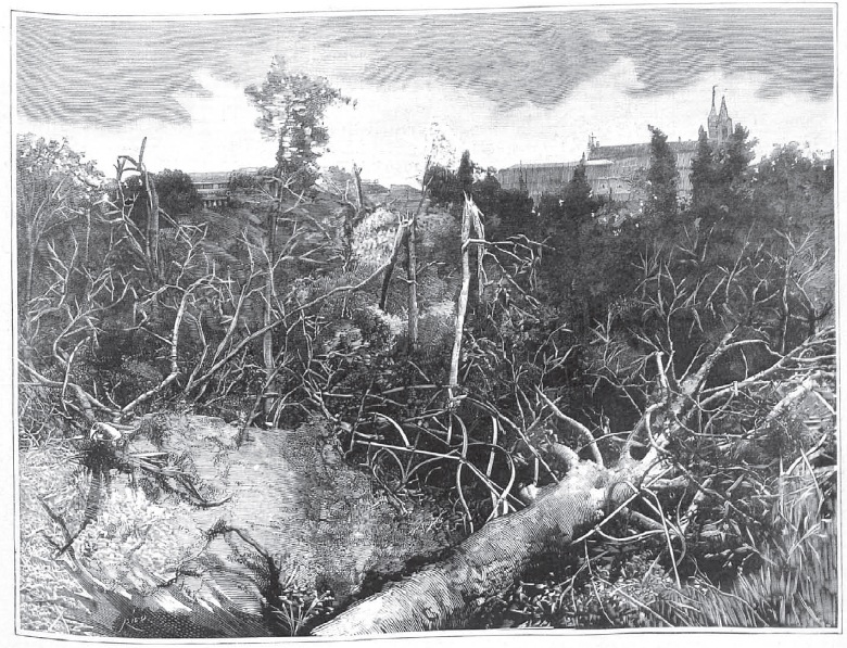 Se cumplen 140 años del tornado que arrasó Madrid, con poca probabilidad de que se repita: 