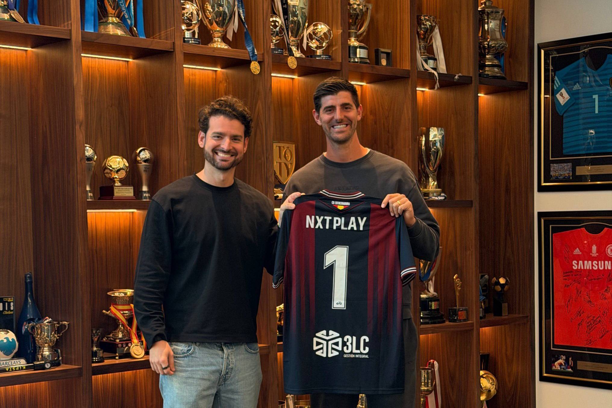 Courtois, nuevo copropietario del Extremadura, que acaba de ascender a Primera RFEF