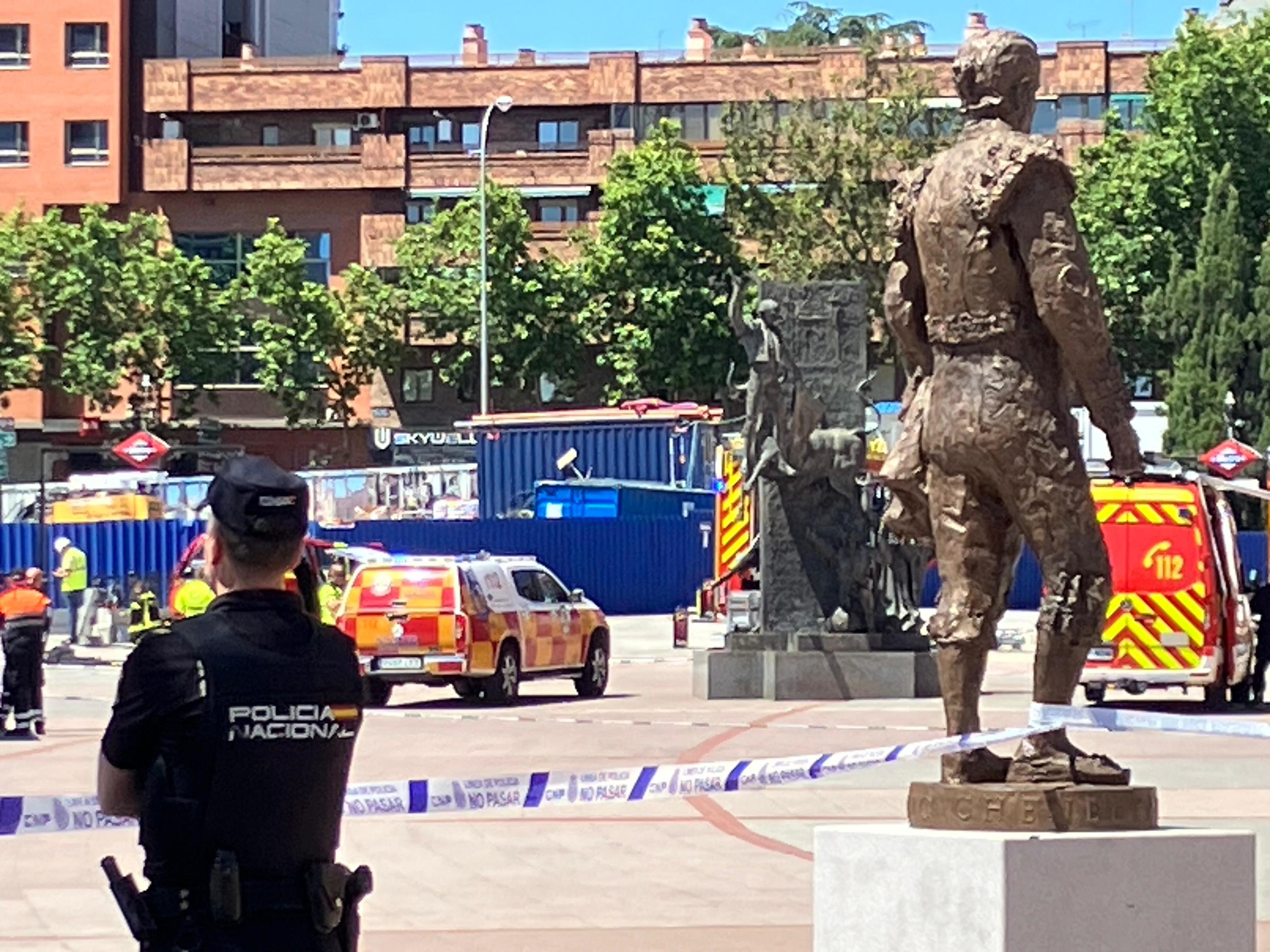 El agujero en la tubería de gas con 'la Hilti' que colapsó Las Ventas: 