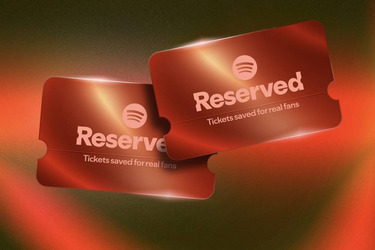 Spotify reservará entradas de conciertos para los fans más fieles de cada artista