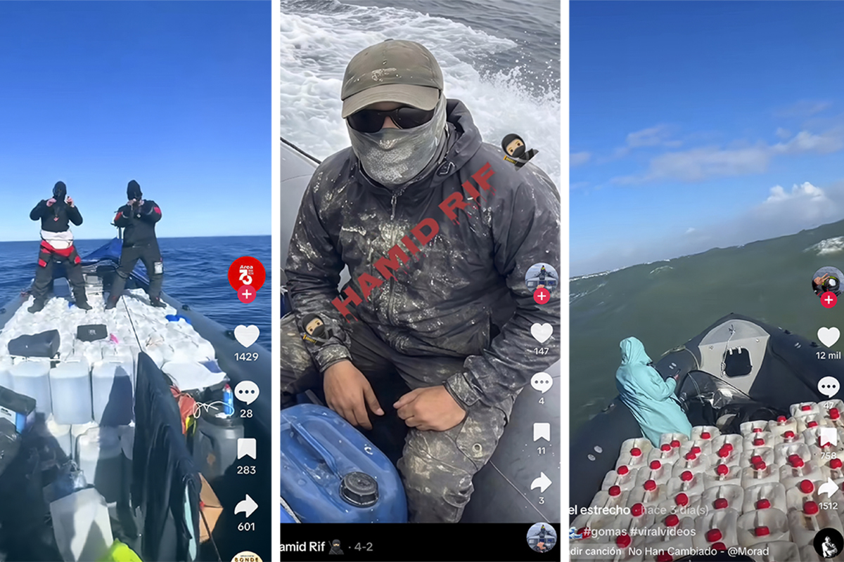 Narcopropaganda en TikTok, la última provocación de los 'reyes del Estrecho'