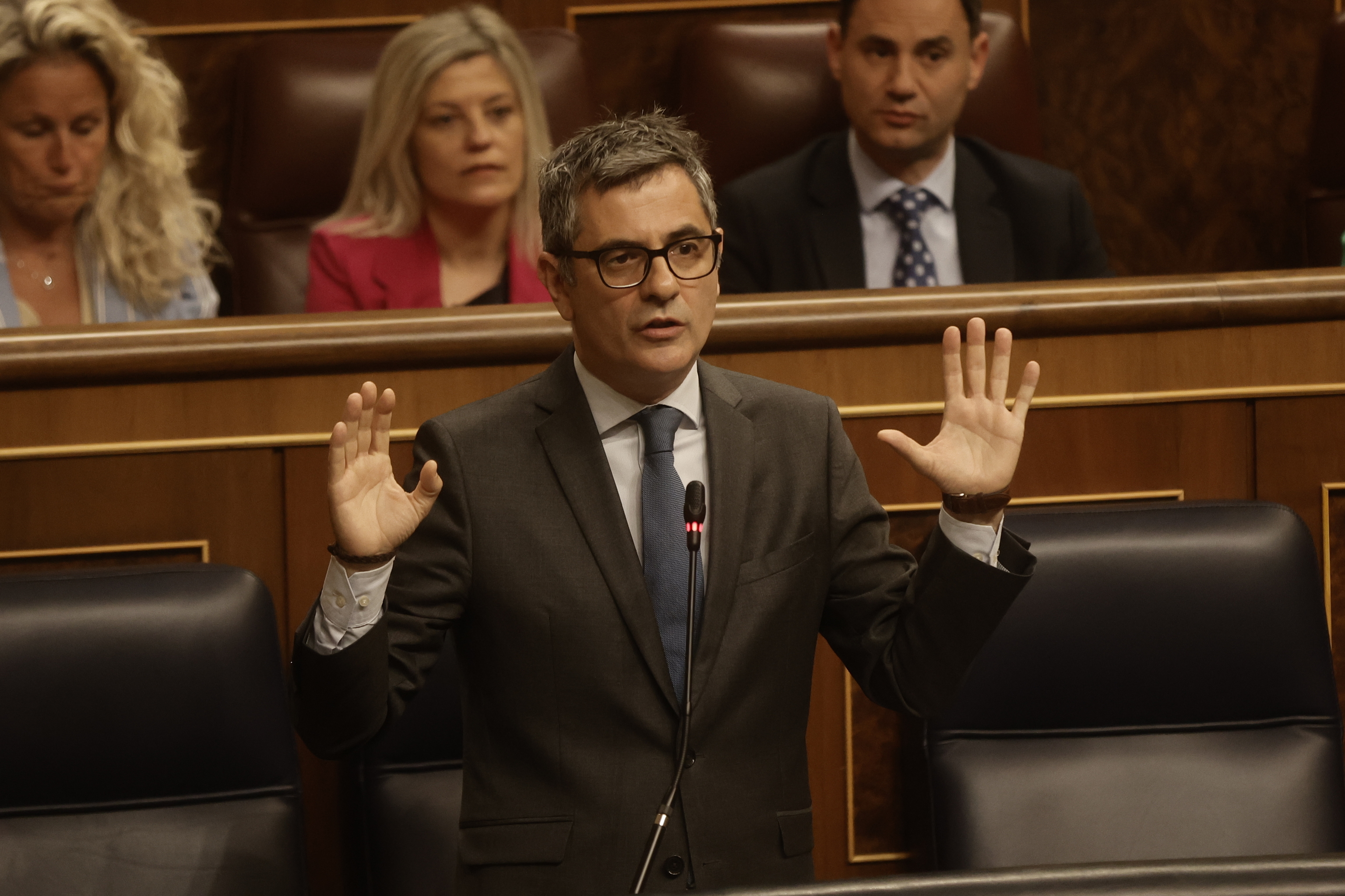 Félix Bolaños subraya que la investigación sobre Zapatero es 