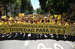 Educadores infantiles de toda España se manifiestan en Madrid para exigir unas "condiciones dignas"