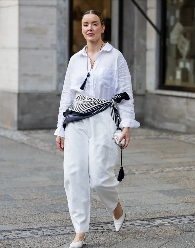 Con razón está obsesionada: nuestra editora de moda no piensa quitarse estos pantalones en todo el verano, aunque parezca un payaso