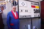 El encargado de solemnizar la salida de cada toro ante 24.000 personas en Las Ventas: "Como te equivoques te llevas una pitada"
