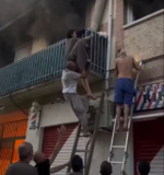 Rescate heroico en Valdemorillo: los vecinos sacan por los balcones a varios atrapados en un voraz incendio
