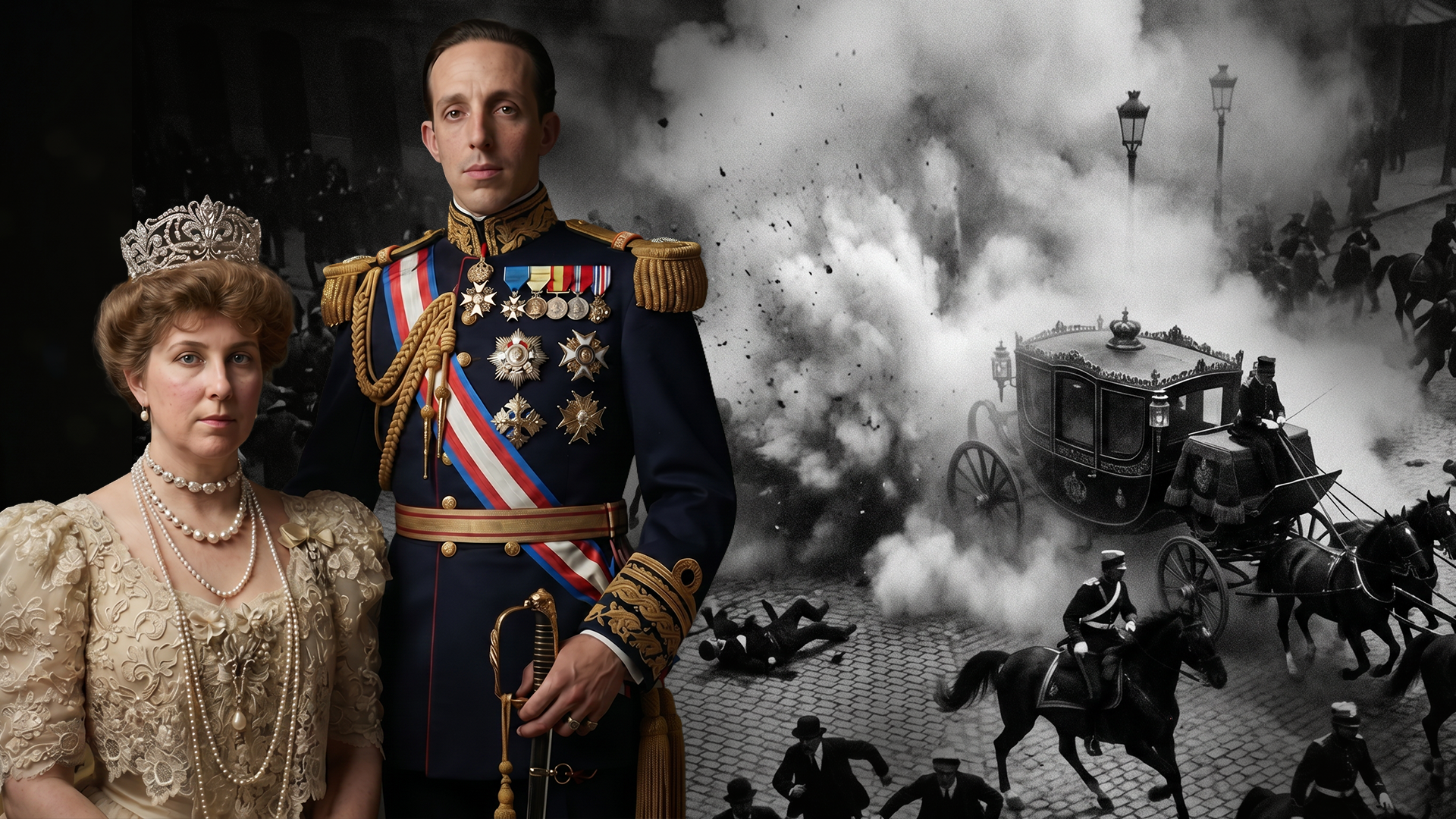 Sangre y flores para Alfonso XIII y Victoria Eugenia de Battenberg el día de su boda: se cumplen 120 años del mayor atentado de la historia de España hasta el 11-M