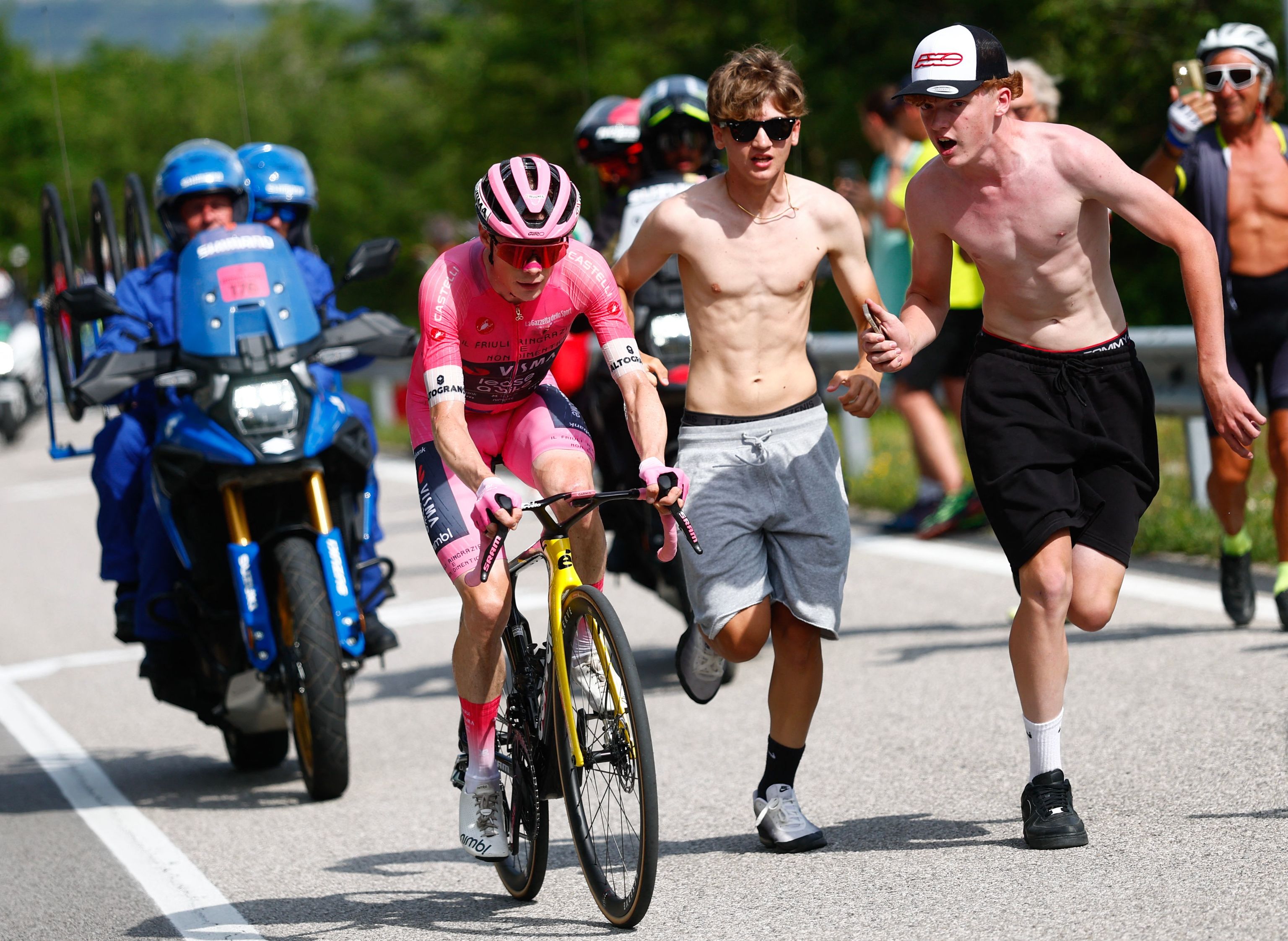 Vingegaard suma su quinta victoria de etapa y este domingo será coronado en Roma como dominador absoluto del Giro