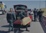 Detenido en la M-40 de Madrid con 107 kilos de hachís en el maletero de su coche