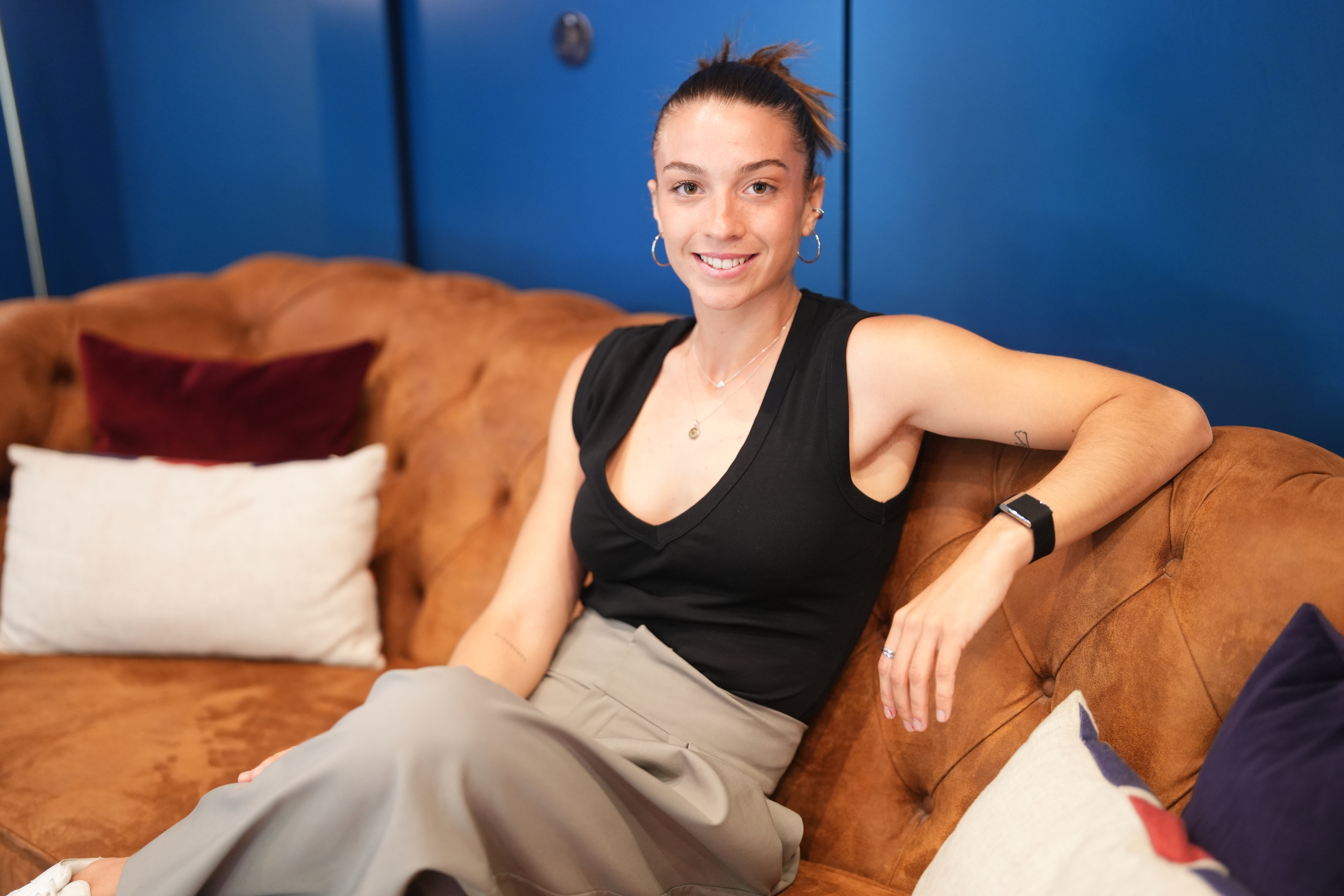Silvia Lloris, futbolista del Atlético de Madrid: "Me fui de