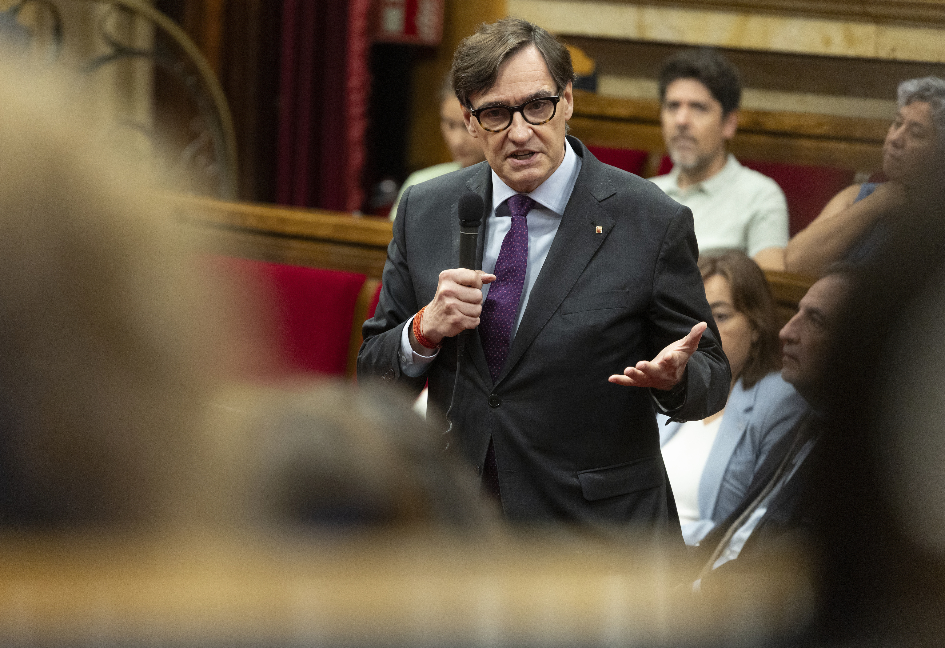 Salvador Illa se defiende ante el cerco de la oposición por los casos judiciales del PSOE: "Mi partido, que es el PSC, está libre de corrupción"