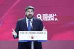 López Miras reclama una financiación "justa" y el agua como "recurso de todos" en el Día de la Región de la Murcia
