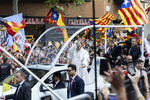 La Policía evitó un boicot separatista en la Sagrada Familia al expulsar a varios coros con 'estelades' que iban a gritar "independencia"