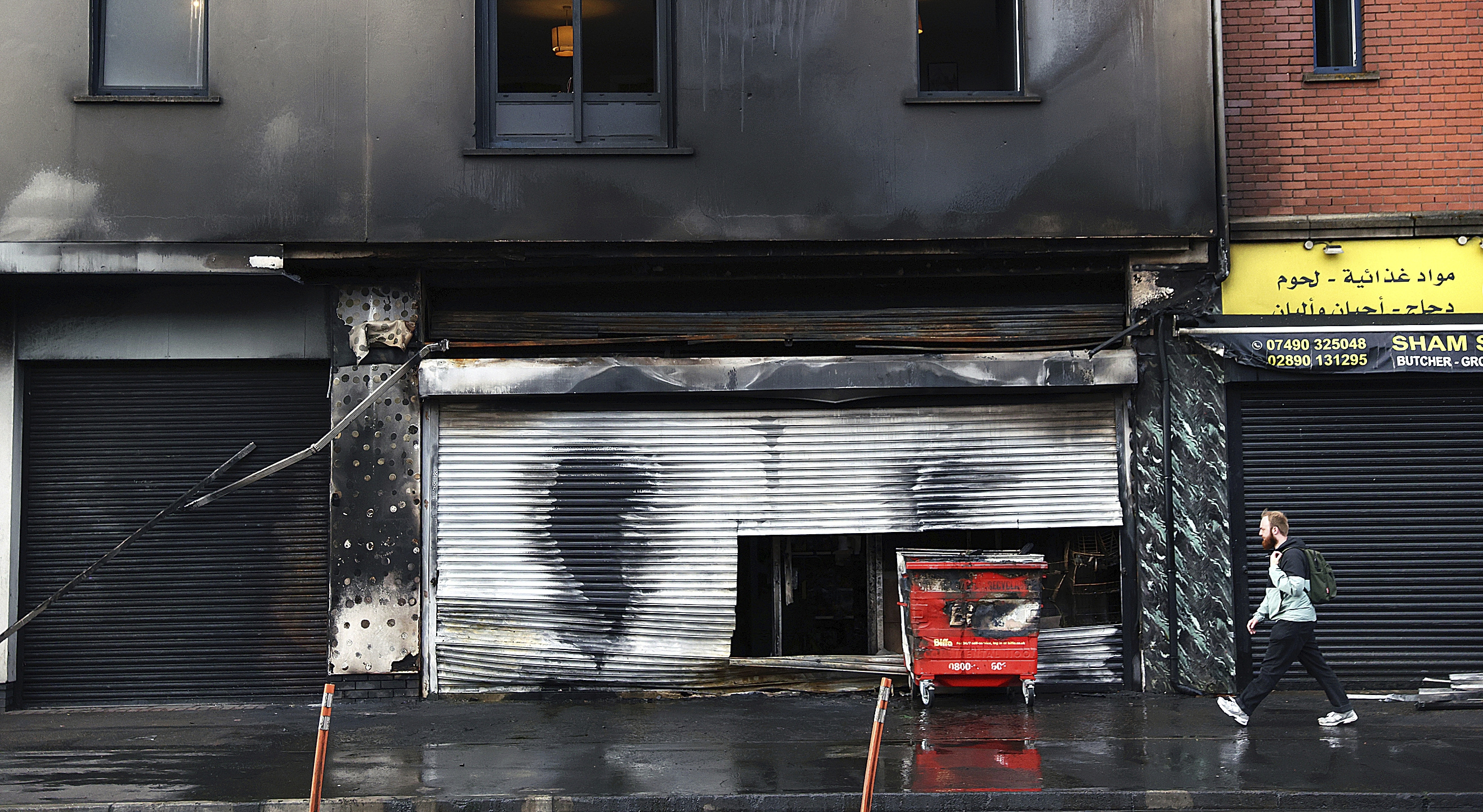 La esquina que incendia Belfast: "No es un sitio por el que 
