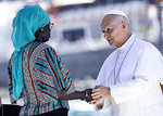 Las voces que escuchó el Papa: de la senegalesa Ayou a Tito, el rescatador de más de 20.000 personas