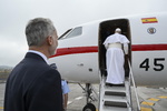El Papa que voló solo a Roma
