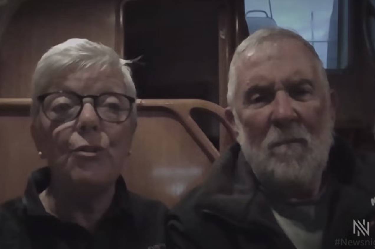 Los jubilados británicos que iban en el yate al que un buque de guerra ruso disparó en el Canal de la Mancha: "Fue surrealista, dispararon cuatro o cinco veces"
