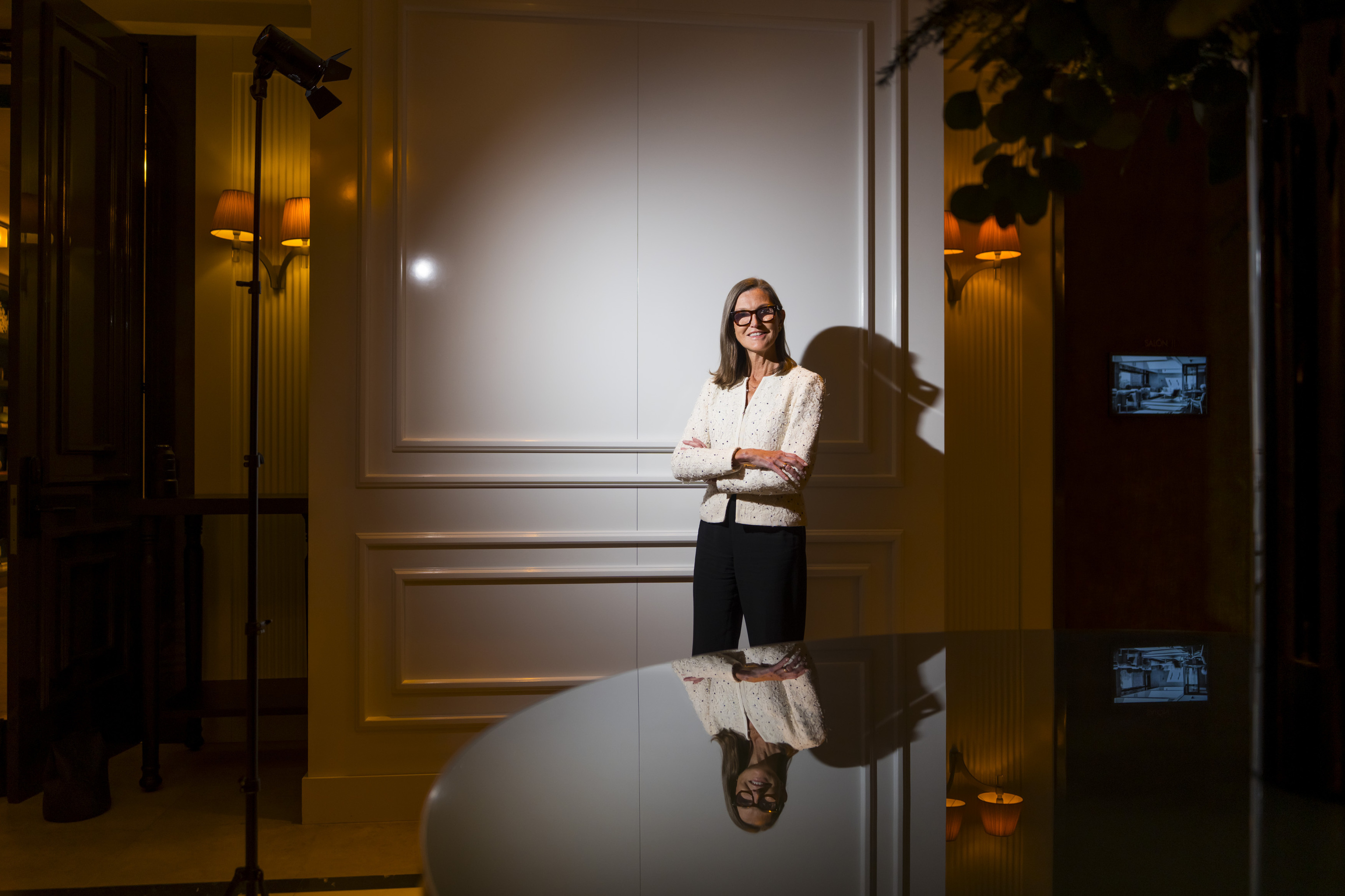 Cathie Wood, la inversora tras Tesla, SpaceX o Bitcoin: "La IA se ha quedado con todo el oxígeno de la habitación. Es de lo único que se quiere hablar"