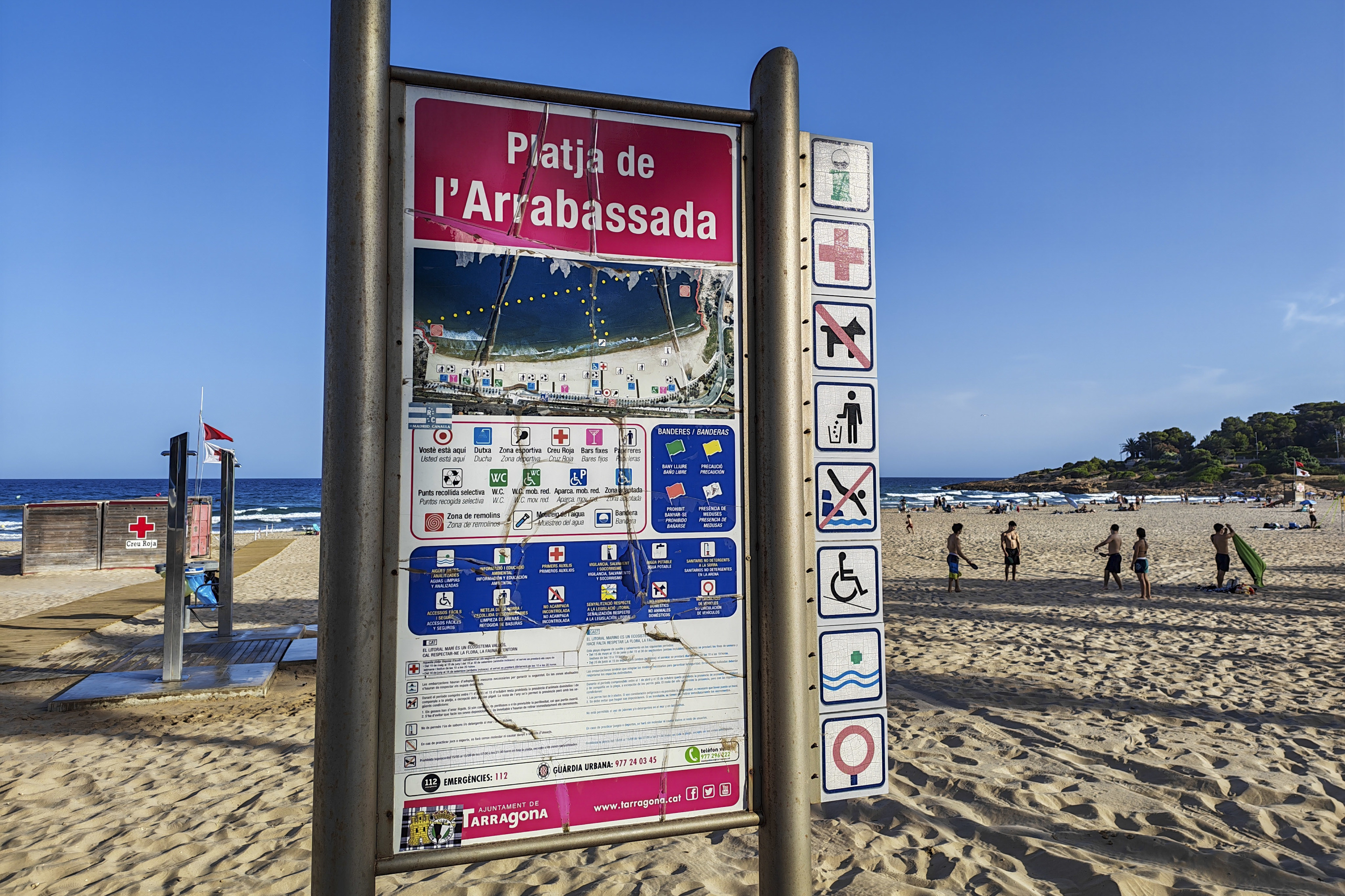Muere un segundo menor en el hospital tras el accidente en la playa de l'Arrabassada de Tarragona