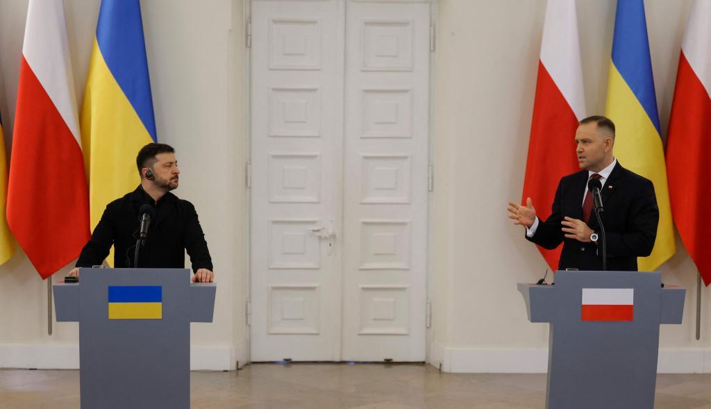 "Dejemos la historia en el pasado": ucranianos y polacos instan a la unidad contra Rusia