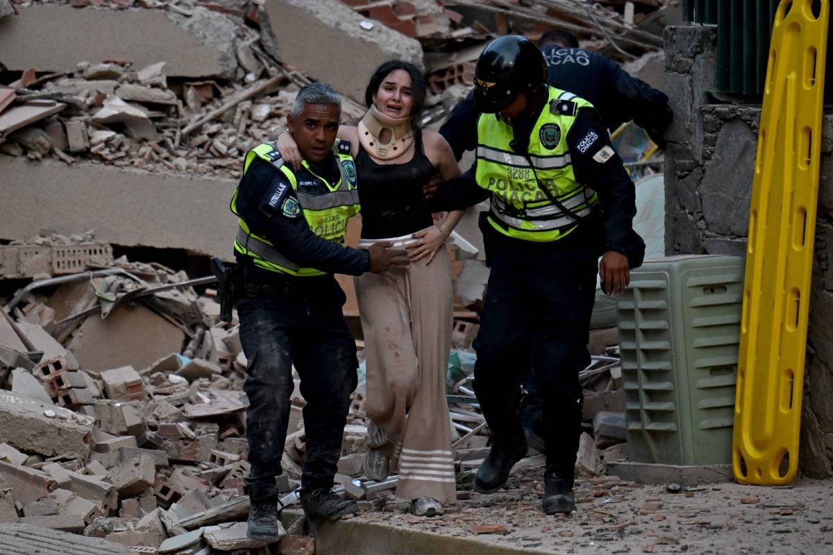 Un fuerte terremoto de magnitud 7.1 sacude el centro de Venezuela