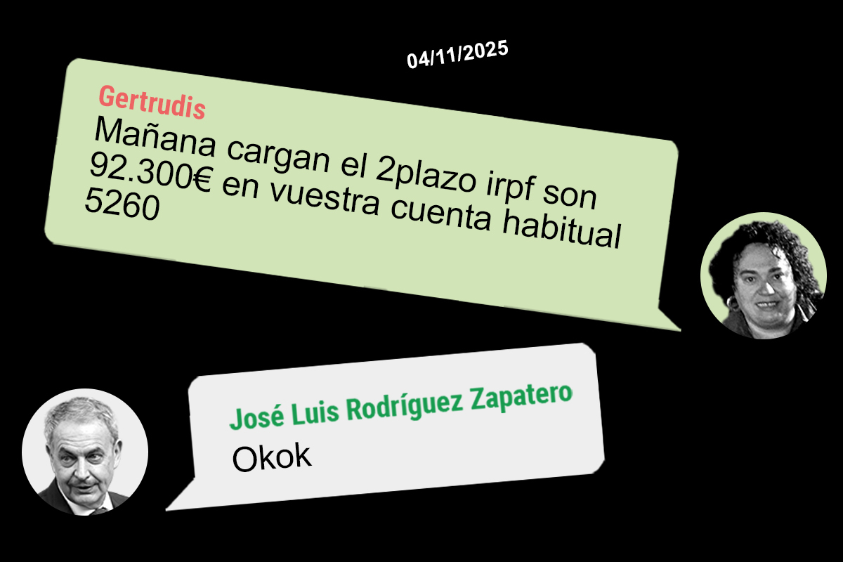 La prueba de los altísimos ingresos de Zapatero: la declaración de la renta le salió a pagar 230.000 euros