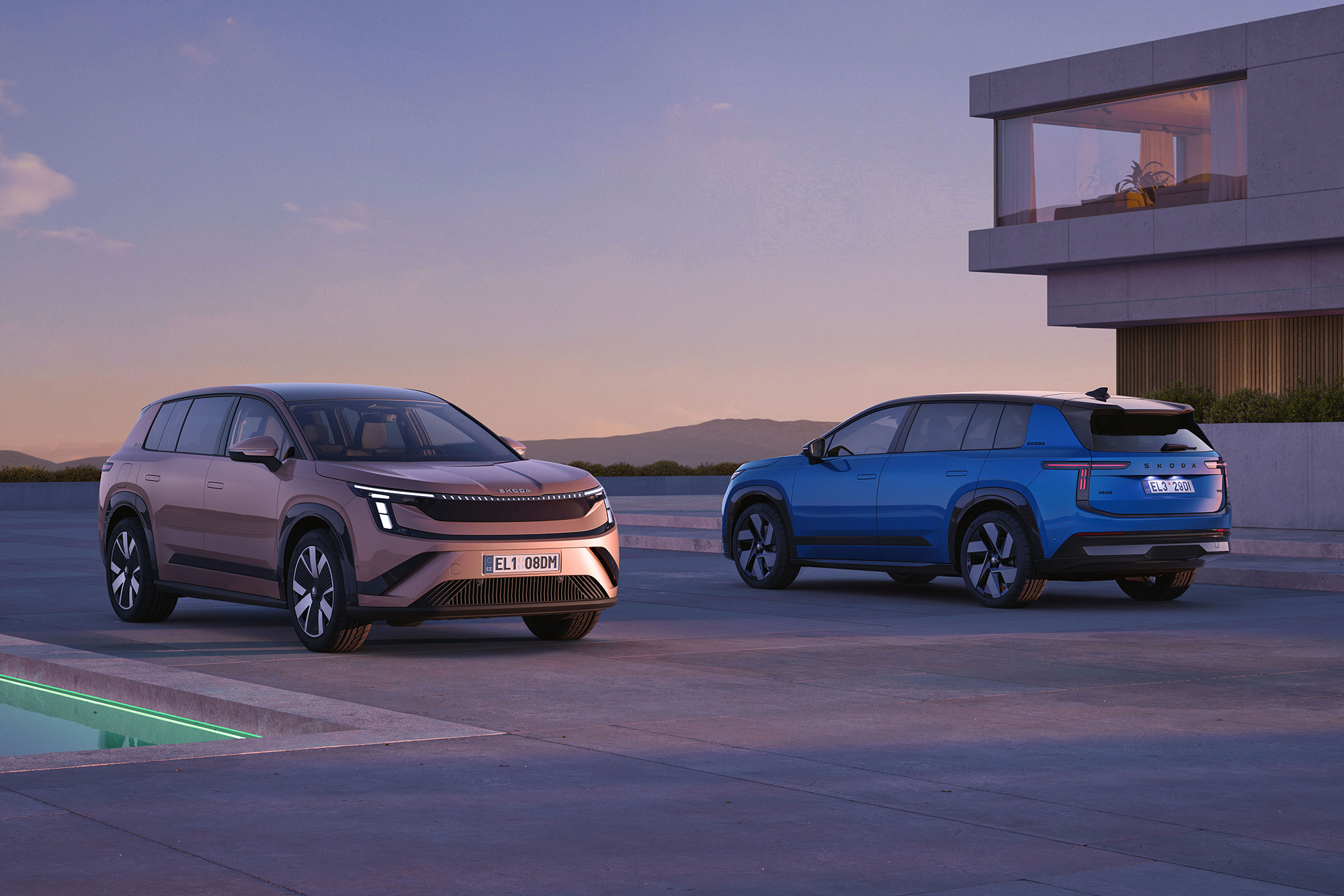 Skoda Peaq, un eléctrico de siete plazas donde el lujo es el espacio
