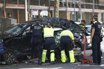 En dirección contraria y a gran velocidad: así fue la huida y persecución de un conductor que provocó un choque con dos muertos en Barcelona