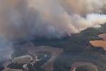 Un incendio en Leciñena (Zaragoza) arrasa mil hectáreas en dos horas y media