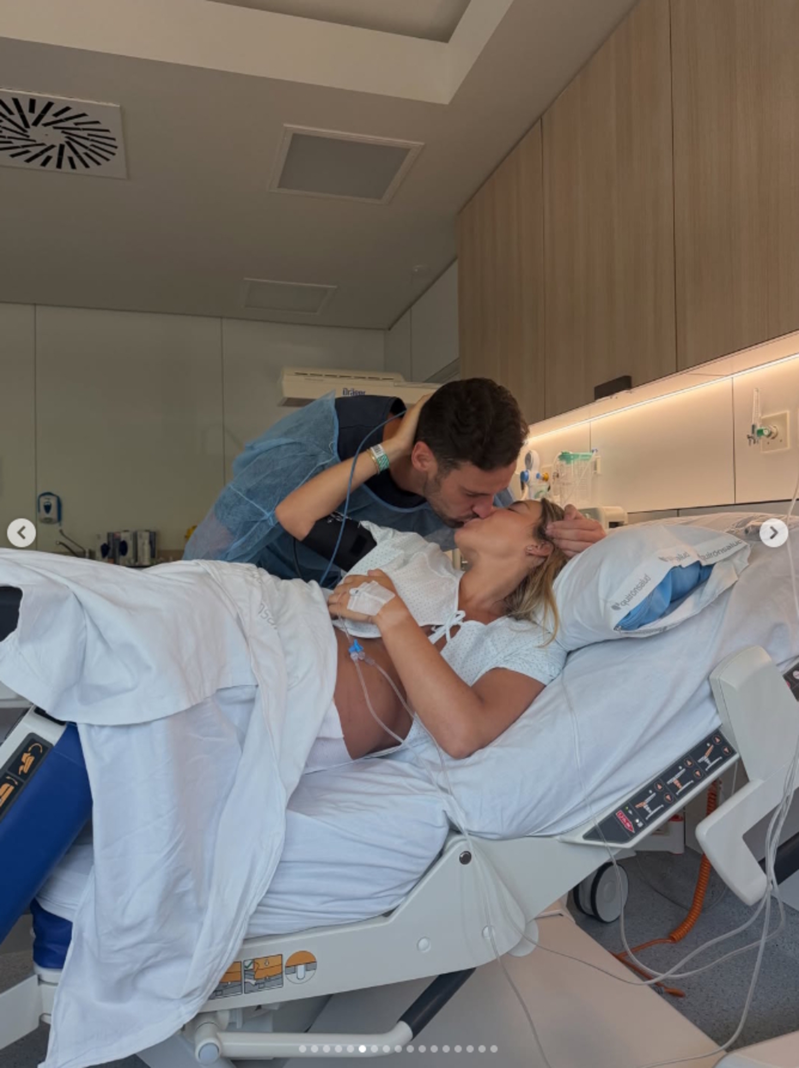 Alba Silva y Sergio Rico dan la bienvenida a su segundo hijo: "Gracias por venir a completar nuestra familia"