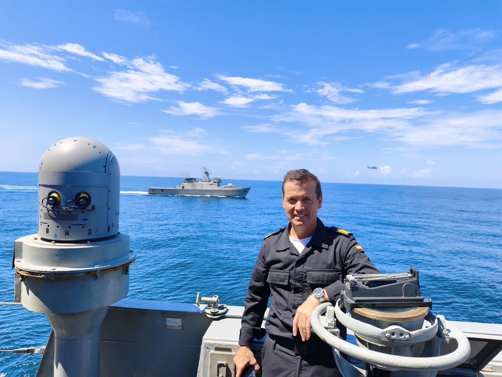 El gran desafío de la fragata Álvaro de Bazán, en dos ejercicios claves con la Marina estadounidense: "La interoperabilidad es absoluta"