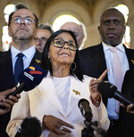 La querella de Delcy contra Aldama por injurias choca con la doctrina del Supremo