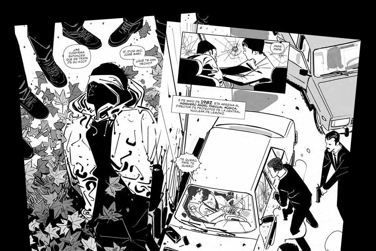 Lemóniz: un cómic para "homenajear a las víctimas" del horror antinuclear de ETA: "Lo hemos hecho para que no se olvide. Hay víctimas de las que nadie habla"