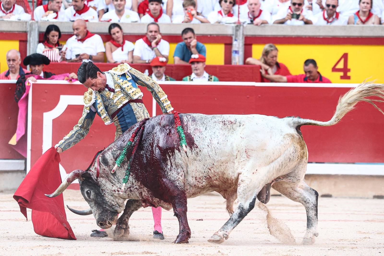 Guapa, hechurada y buena corrida de Cebada; positivas noticias de David Galván y Diosleguarde en Pamplona