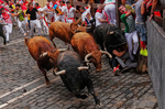 Cuarto encierro de San Fermín: Álvaro Núñez revive la emoción del encierro más imprevisible