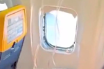 Una ventana de un avión de Ryanair se desprende y casi succiona a un pasajero en Grecia en pleno vuelo