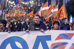 EH Bildu lidera una protesta contra las selecciones de España y Francia convocada cuatro horas de la semifinal del Mundial