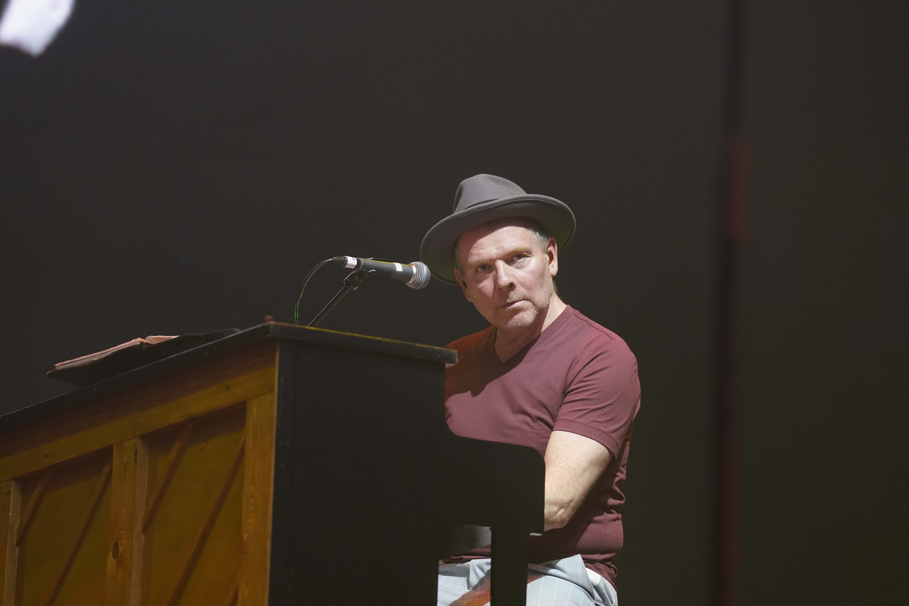 El escenario del Bilbao BBK Live, a rebosar con Belle & Sebastian