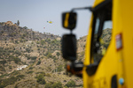 El incendio de Los Gallardos, perimetrado y estabilizado: Todos los desalojados estarán hoy de vuelta en sus casas