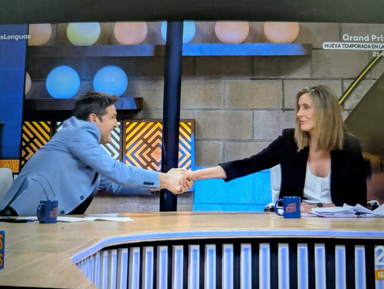 Marta Gómez Montero vuelve a Malas Lenguas, mientras Jesús Cintora se lanza contra "las acusaciones falsas": "Yo ni insulto, ni grito, ni golpeo a nadie"