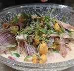 Poncio, ceviche de torrezno Michelin para Letizia en el barrio del Niño Jesús