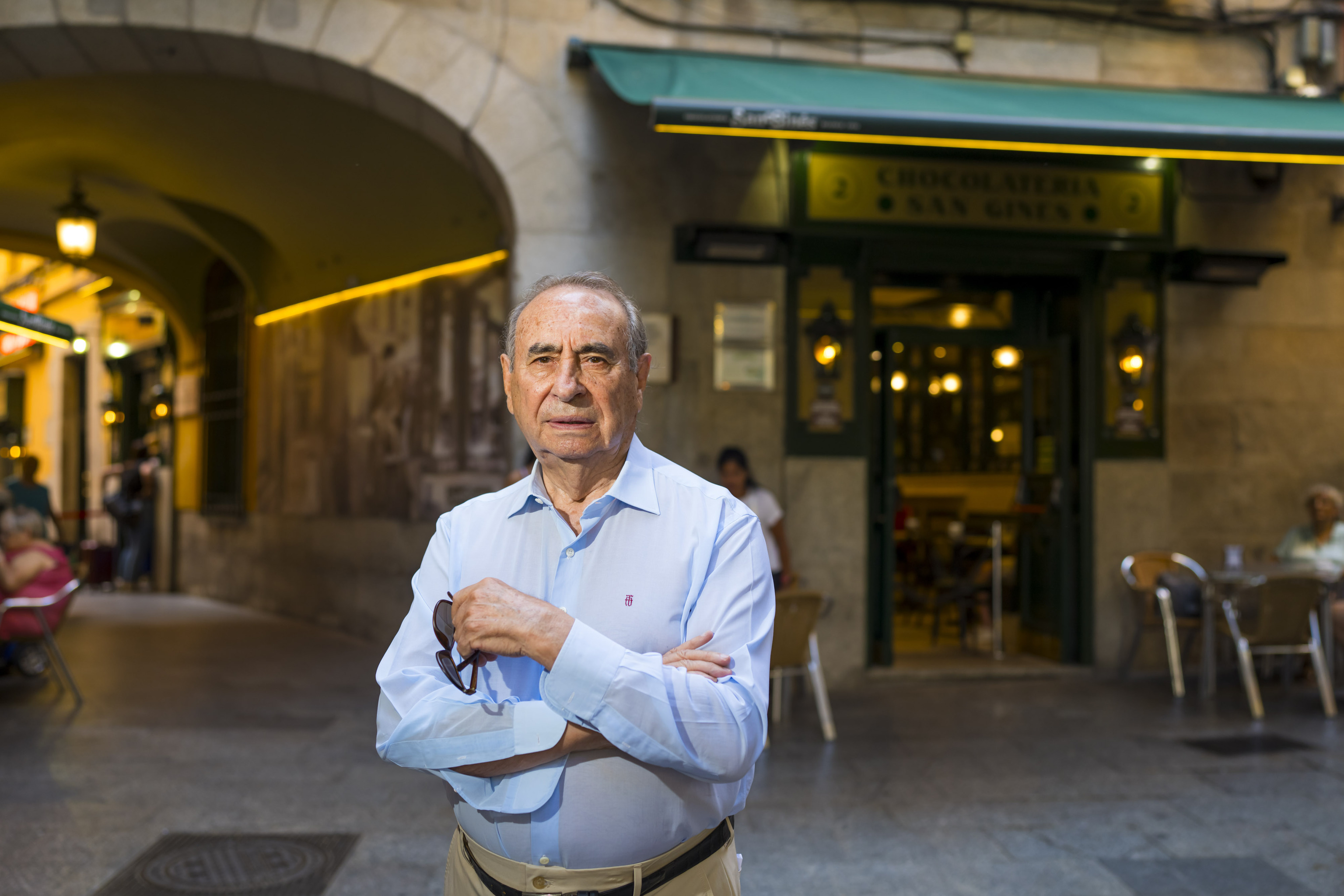 Pedro Trapote, dueño de chocolaterías San Ginés: "No llego a 500 euros de pensión y pago 300 de cuota de autónomos"