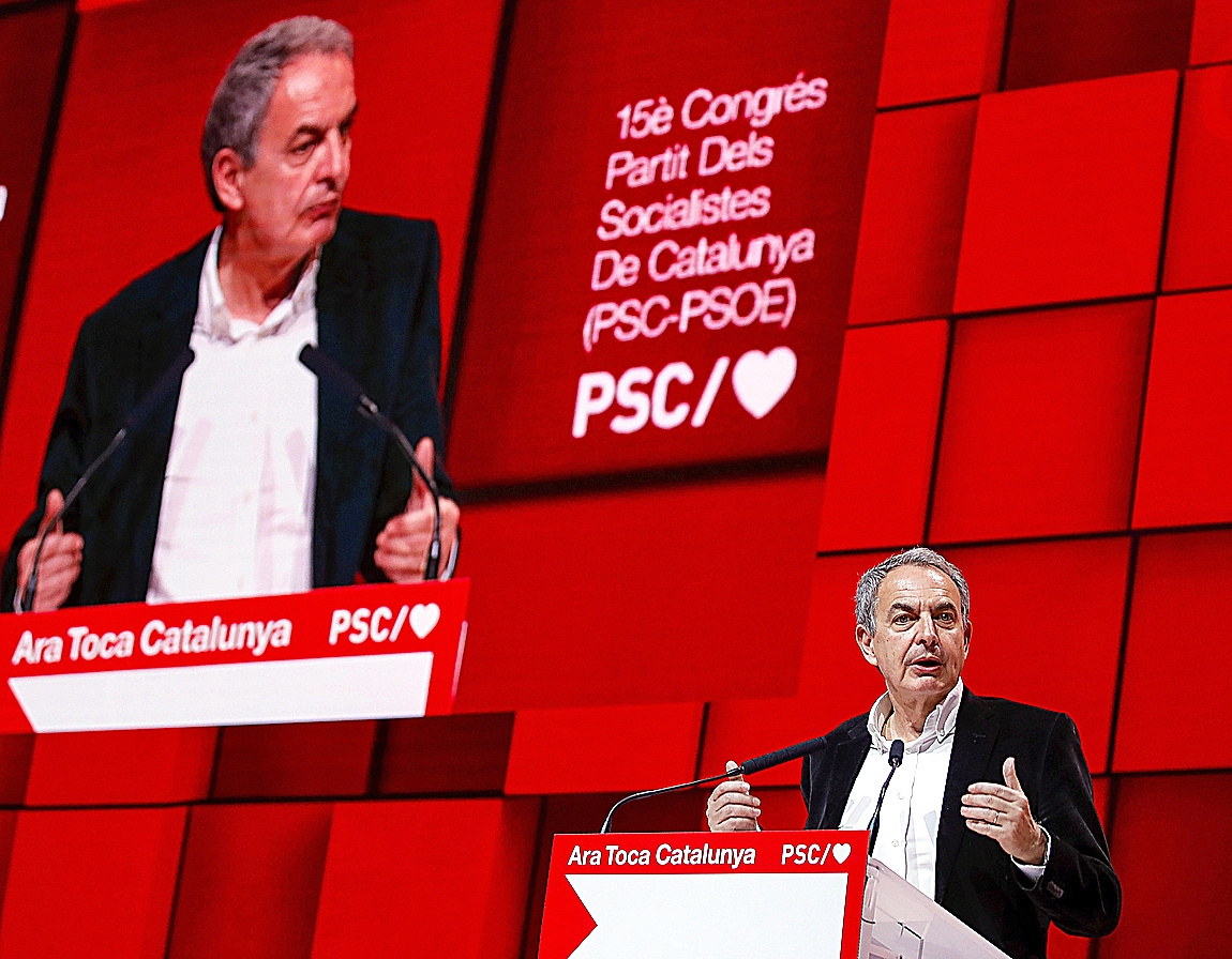 Zapatero rompe su silencio en EL MUNDO para defender la amnistía: "Refuerza nuestro Estado de Derecho"