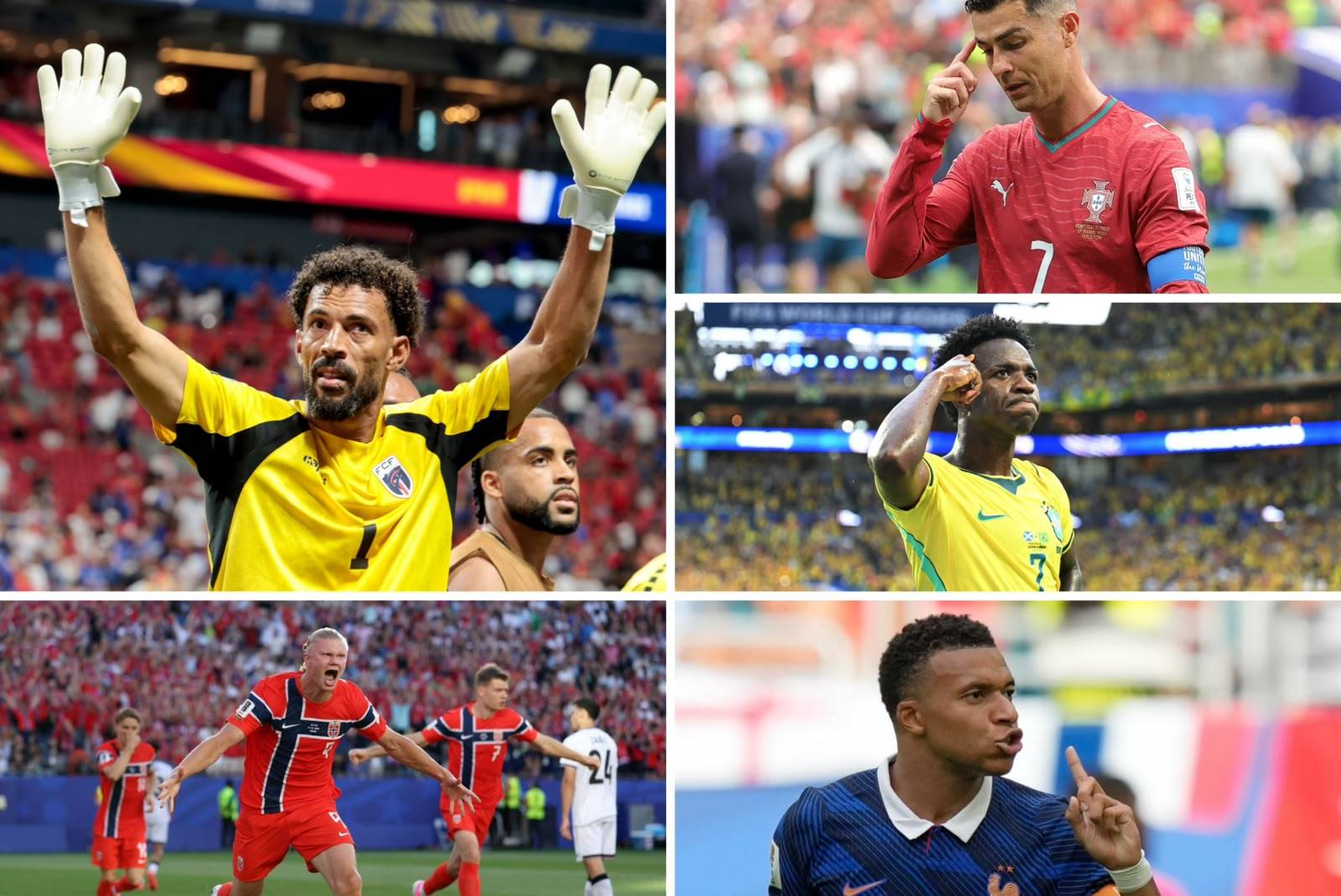 Los nombres que marcaron el Mundial 2026: la aparición de Vozinha, el adiós de Cristiano, los récords de Mbappé o Haaland, la duda de Vinicius...