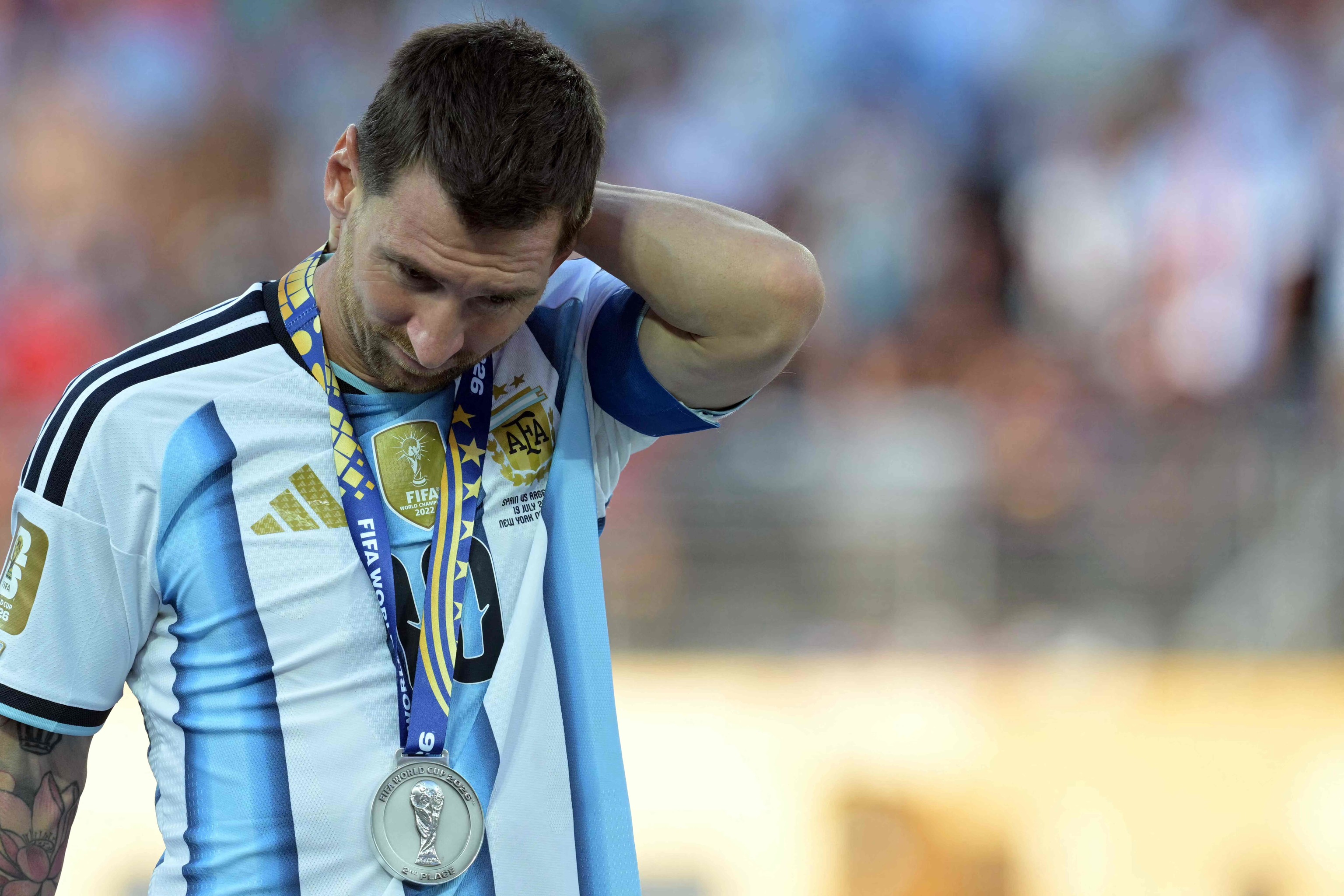 El primer mensaje de Messi tras la derrota de Argentina frente a España en la final del Mundial: "El dolor es muy grande y va a costar que cierre esta herida"